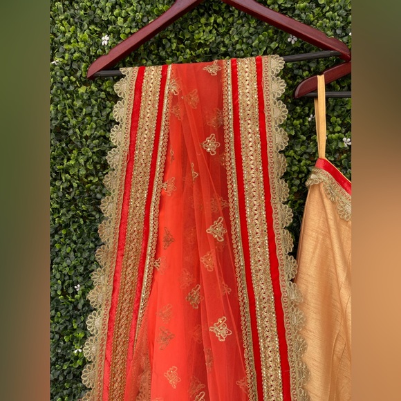 Peach lacha set - Picture 4 of 7